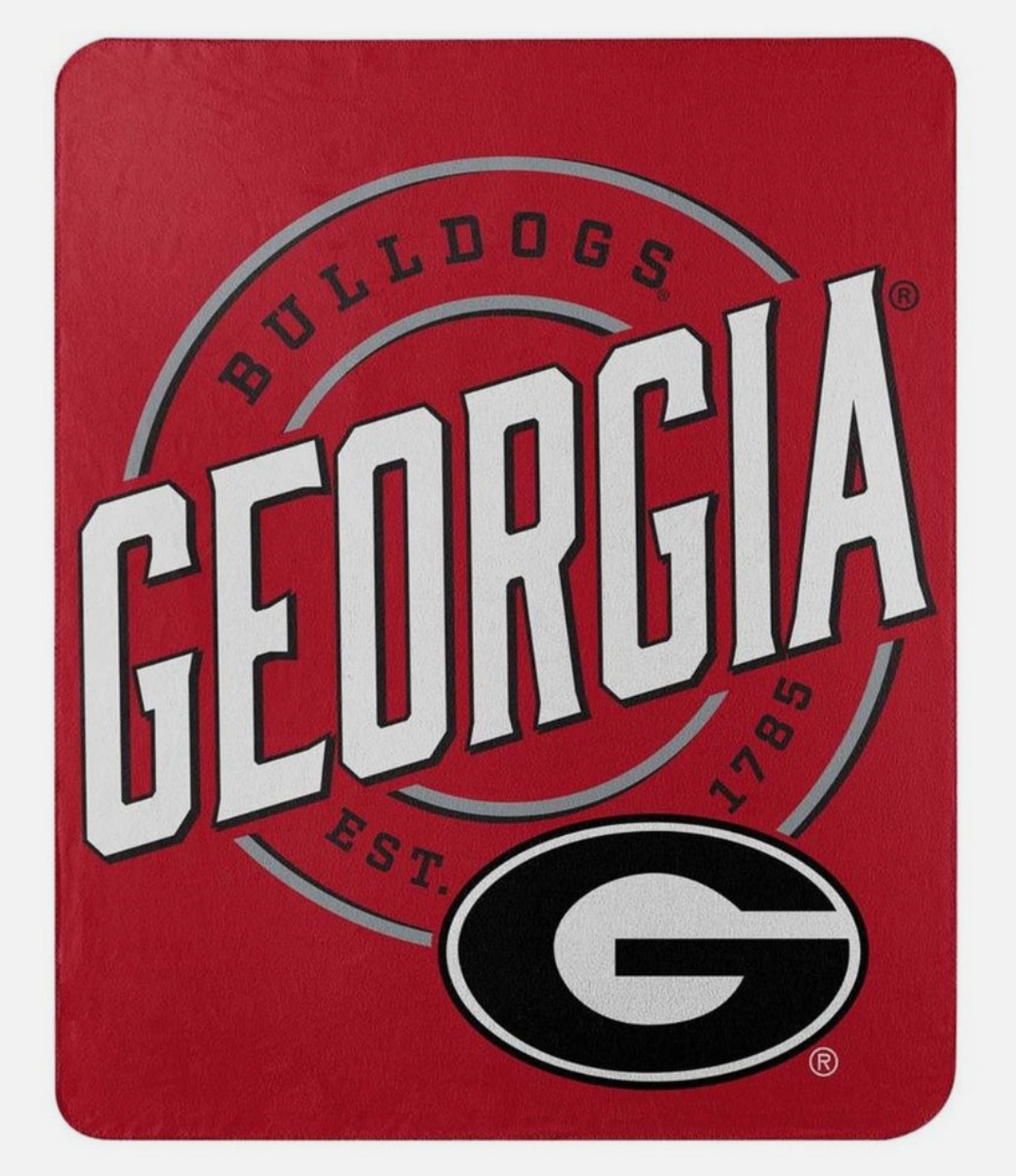 UGA  Northwest Group 50x60 Throw Blanket