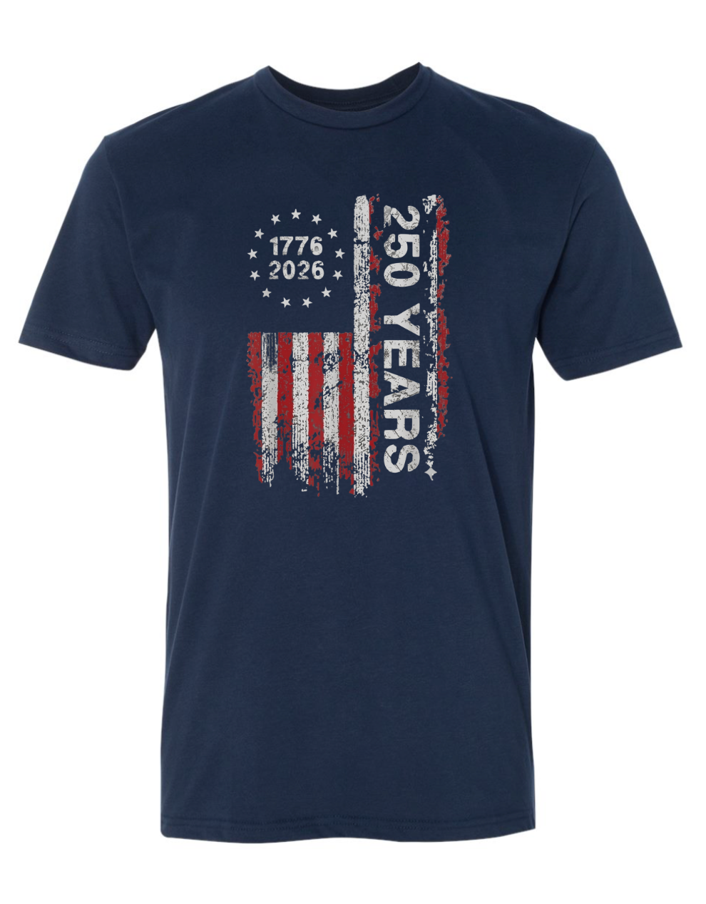 USA 250th Anniversary Patriotic T-Shirt
