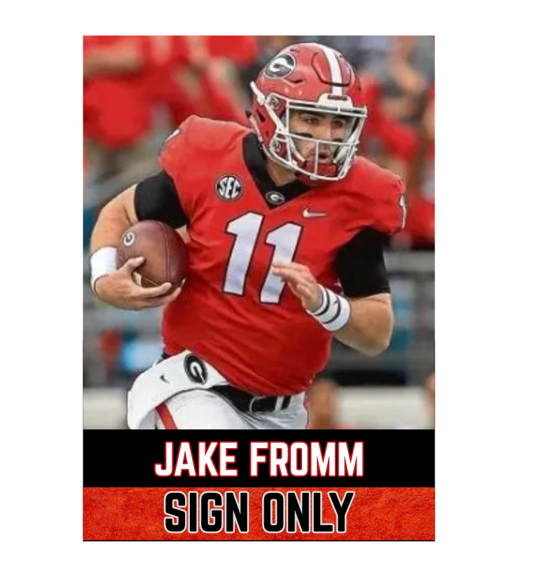 7th Fan Fest – Jake Fromm Autograph Sign Ticket