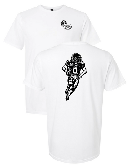 The Film Guy Network "26 Certified Ball Knower" White & Black Tee Collection