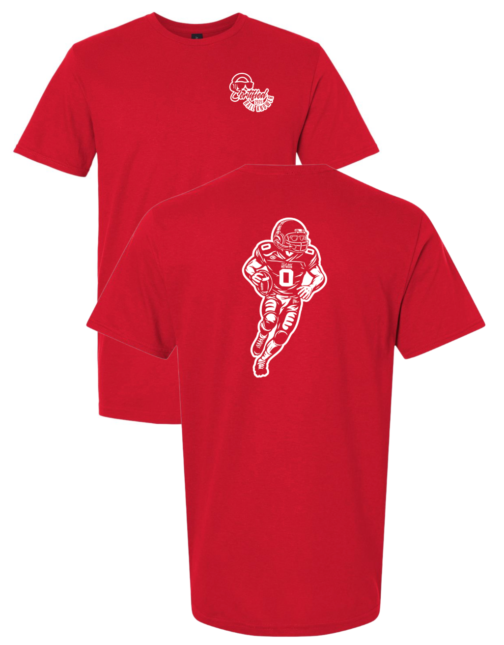 The Film Guy Network "26 Certified Ball Knower" Color Tee Collection