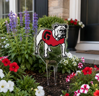 UGA Spirit Stakes Plant Stake Medium 5.5" H x 6.5" W