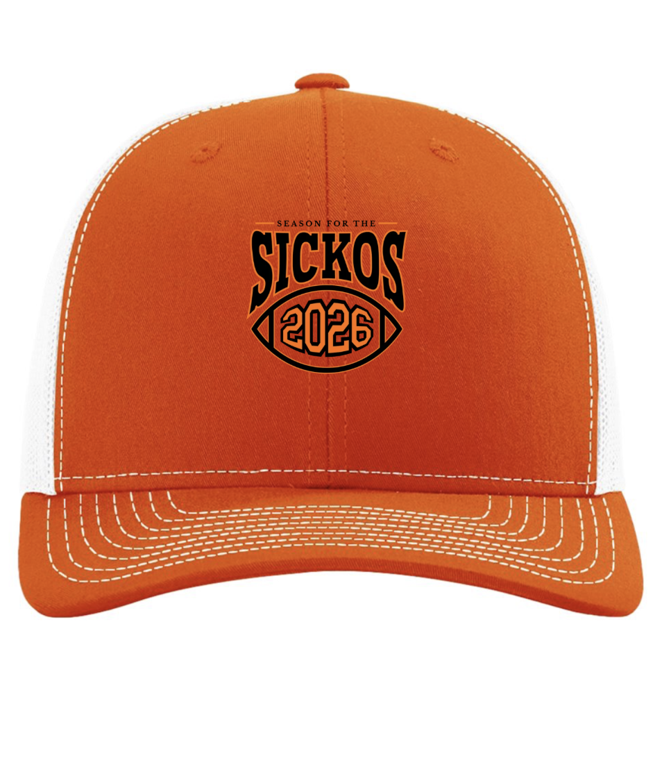 The Film Guy "Season For the Sickos" Richardson Trucker - Orange