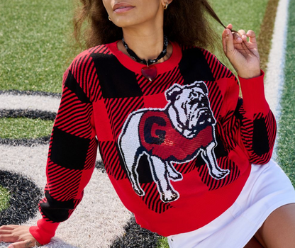 UGA Stewart Simmons The Scrimmage Sequin Sweater
