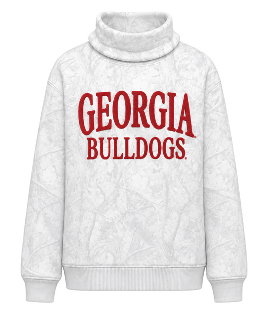 UGA Stewart Simmons The Free Throw Turtleneck Camo Sweatshirt