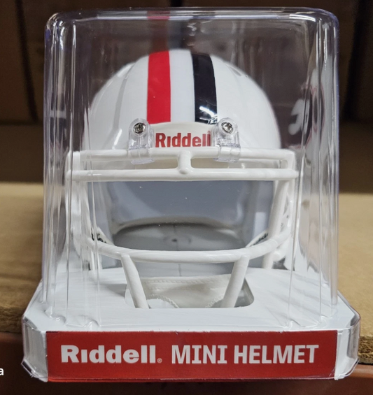 UGA Riddell Mini Speed Helmet - White