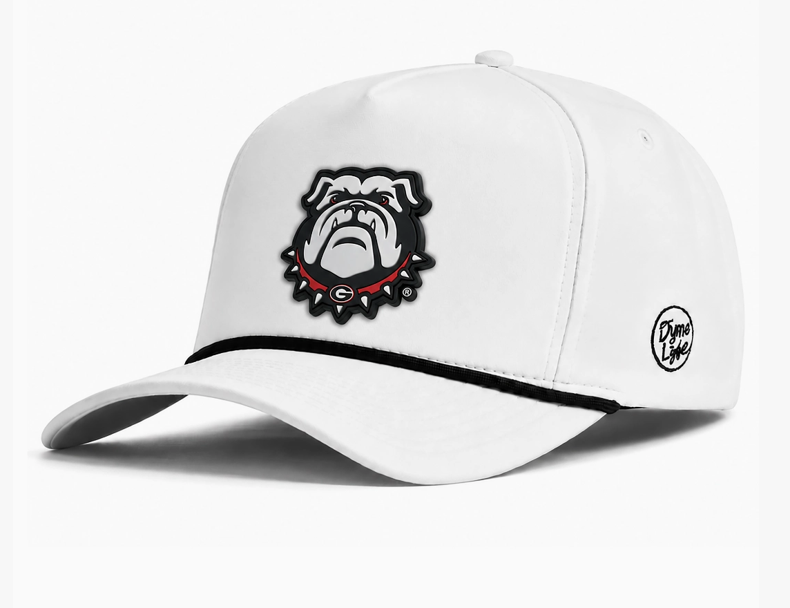 UGA PVC Mascot Logo Rope Hat