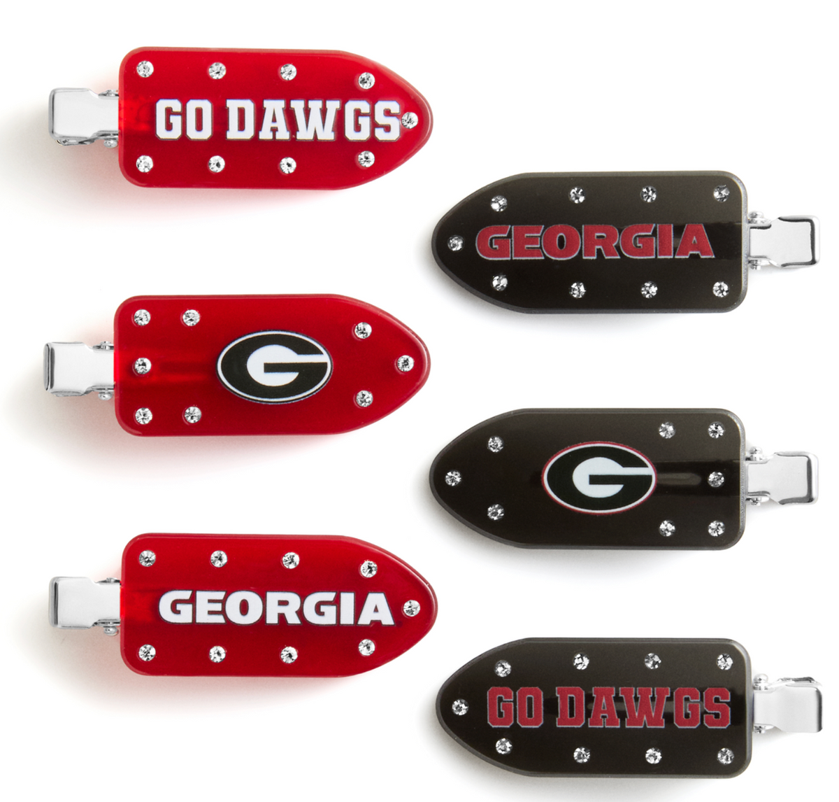 UGA BaubleBar Creaseless Hair Clip Set