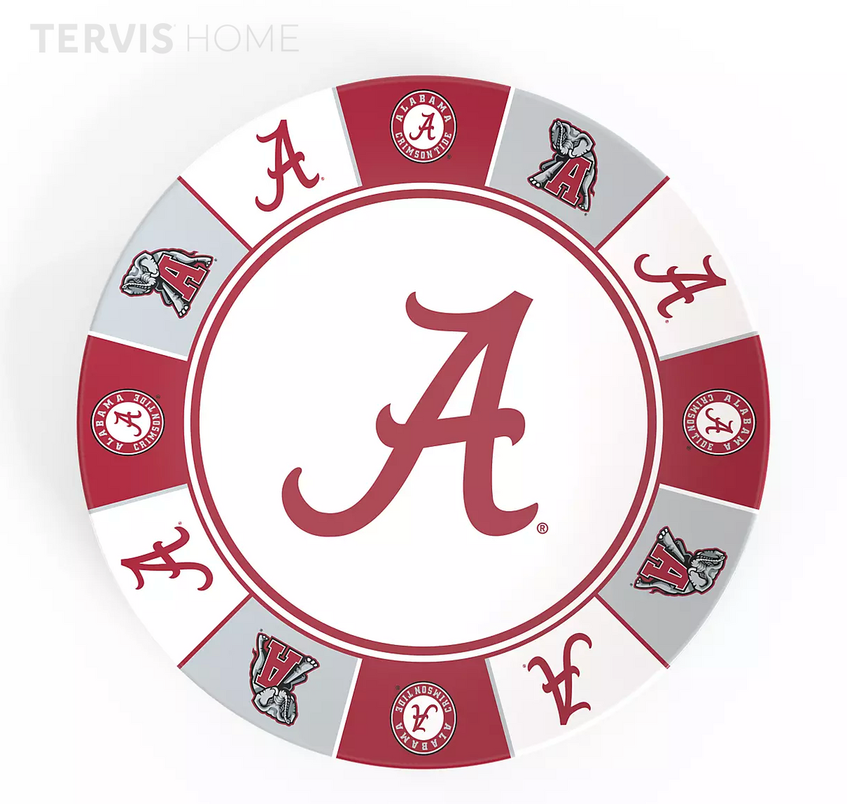 ALA Tervis Melamine Game Day Chip Plate