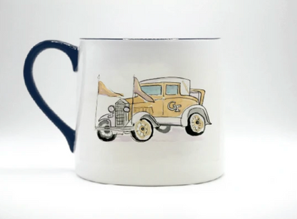 GA Tech Spirit Ramblin' Reck Ceramic Mug