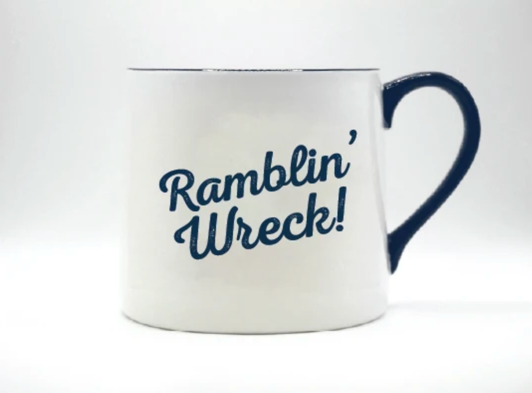 GA Tech Spirit Ramblin' Reck Ceramic Mug
