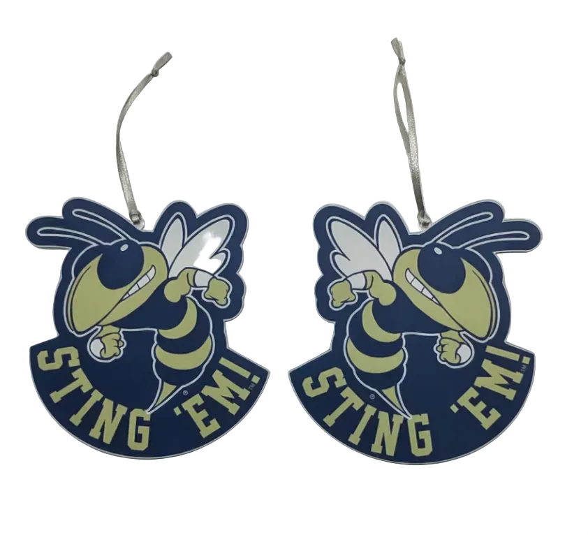 GA Tech Mascot Acrylic Ornament