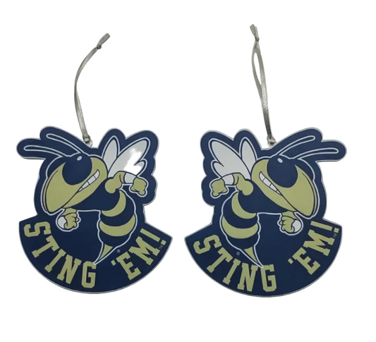 GA Tech Mascot Acrylic Ornament