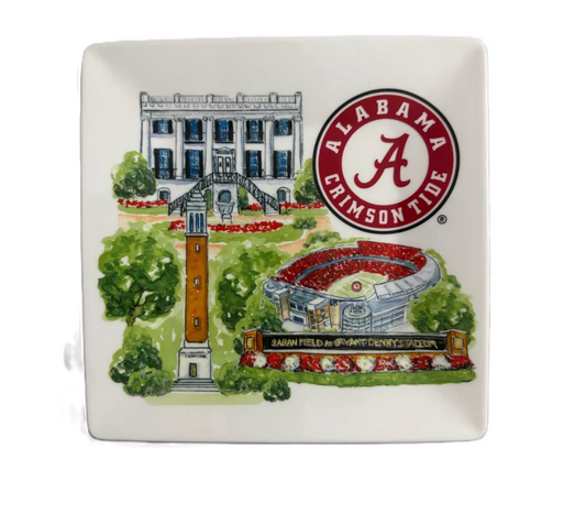 ALA Landmark Ceramic Trinket Tray