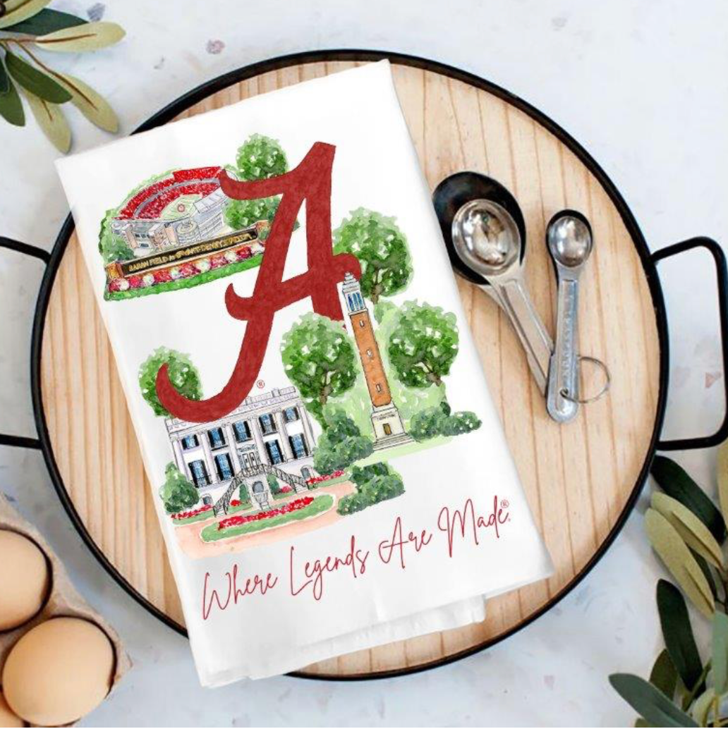 ALA Landmark Tea Towel