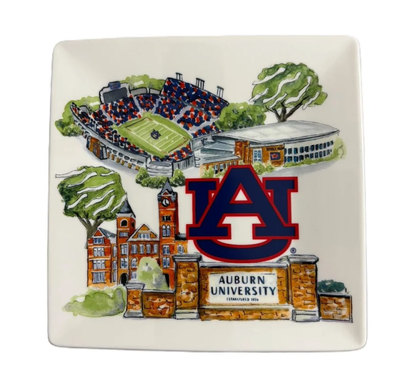 AUB Landmark Ceramic Trinket Tray