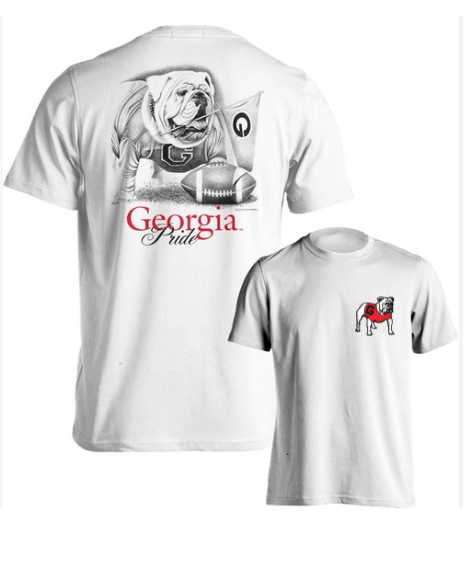 UGA Bulldog Pride T-Shirt Unisex