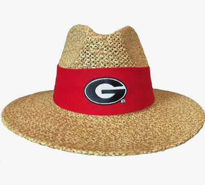 UGA Straw Hat