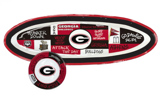 UGA Platter Chip and Dip