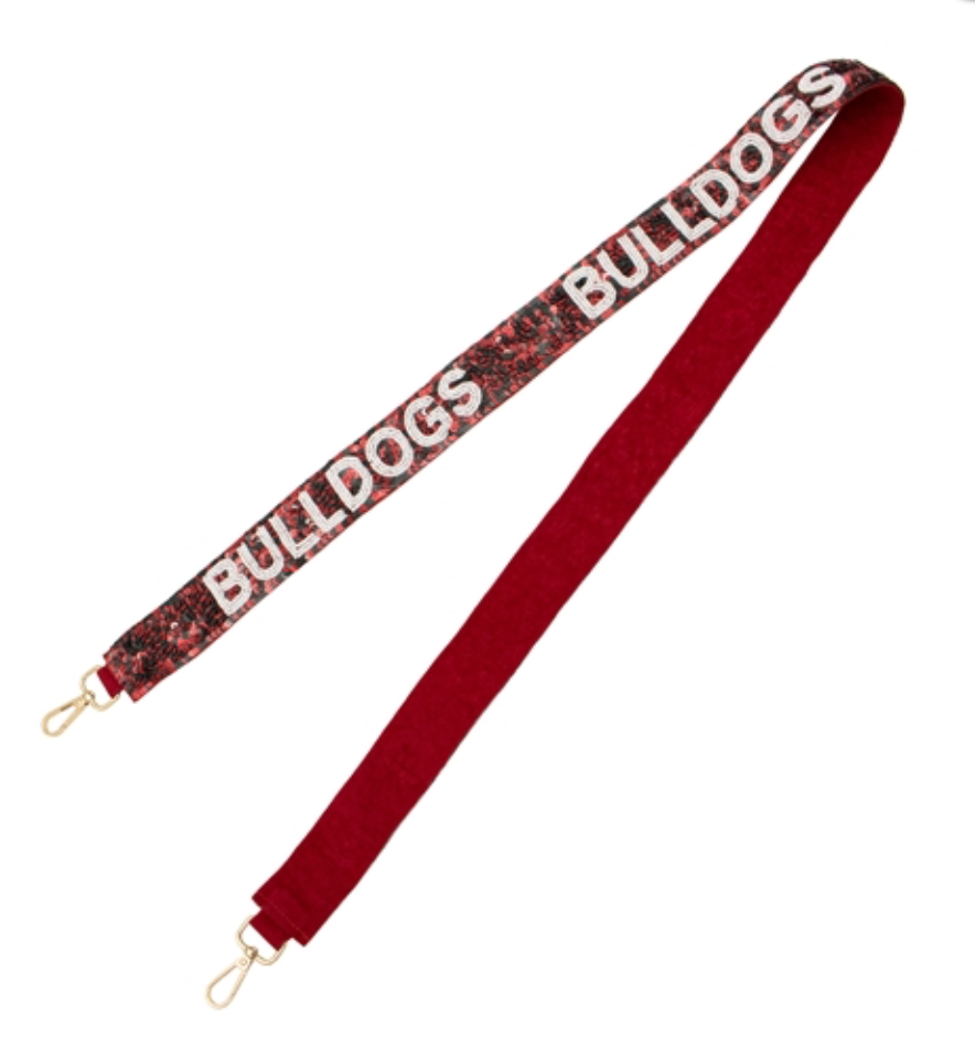 UGA Sequin Purse Strap
