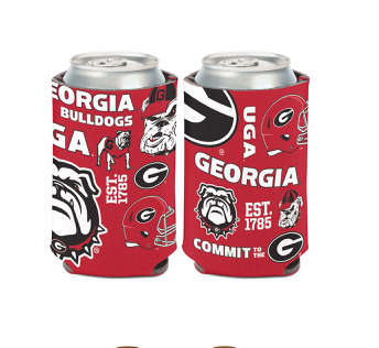 UGA Multi Design Coozie