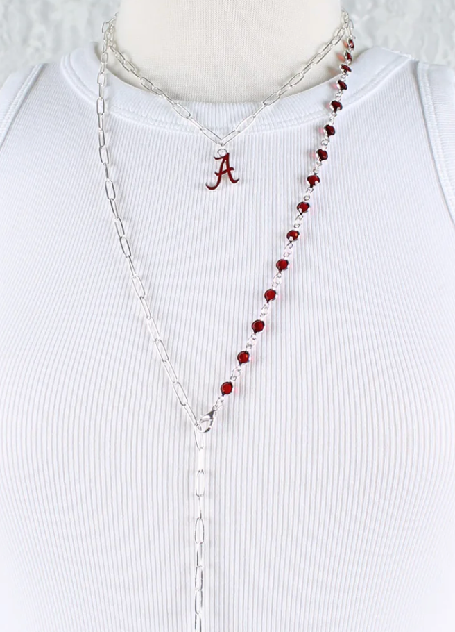 ALA Logo Jewelry Paperclip Necklacce