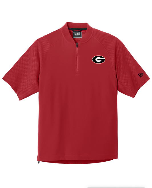 UGA Men's New Era Light Weight 1/4 Zip