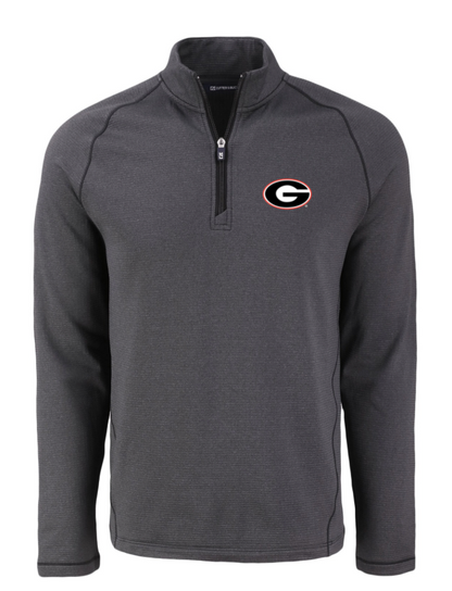 UGA Men's Cutter & Buck Half Zip Pullover