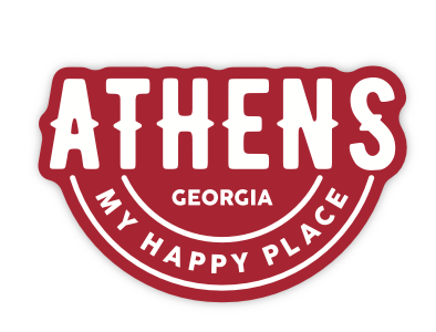 UGA Stickers Northwest