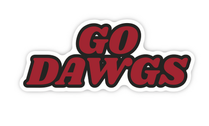 UGA Stickers Northwest