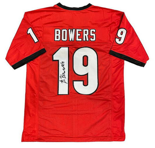 UGA Signed Brock Bowers Football Jersey