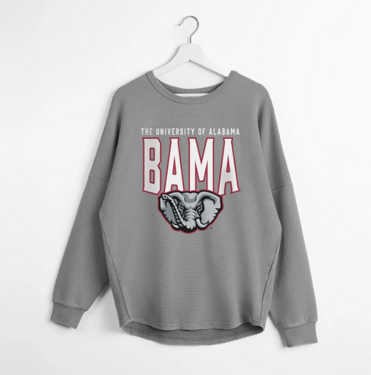 ALA Gameday Couture Vintage Wash corded pullover