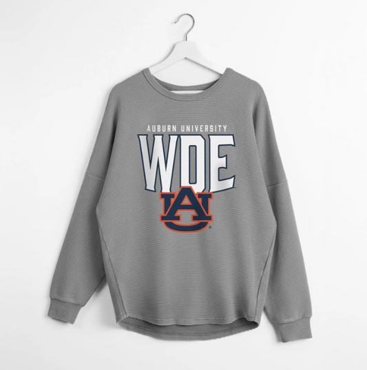 AUB Gameday Couture Vintage Wash corded pullover