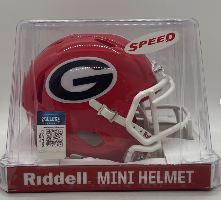 Georgia Bulldogs Speed Mini Helmet