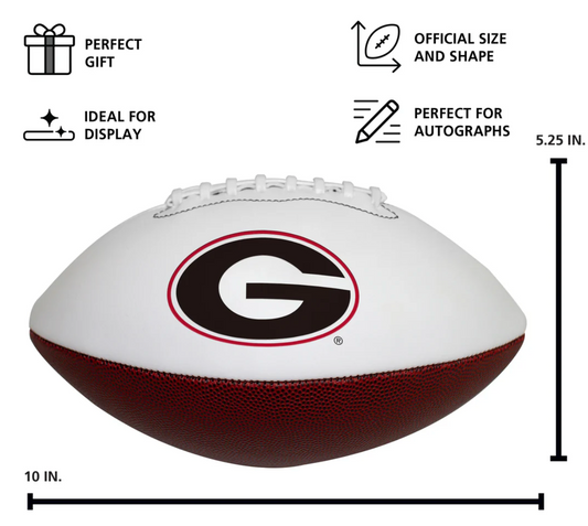 UGA Official Size Autograph Football