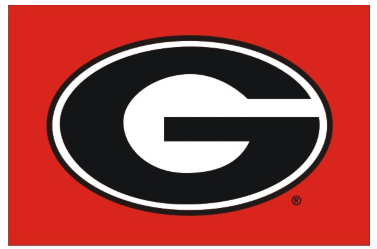 UGA Super G Boat Flag 12x18