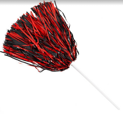 UGA Red & Black Cheer Pom Pom