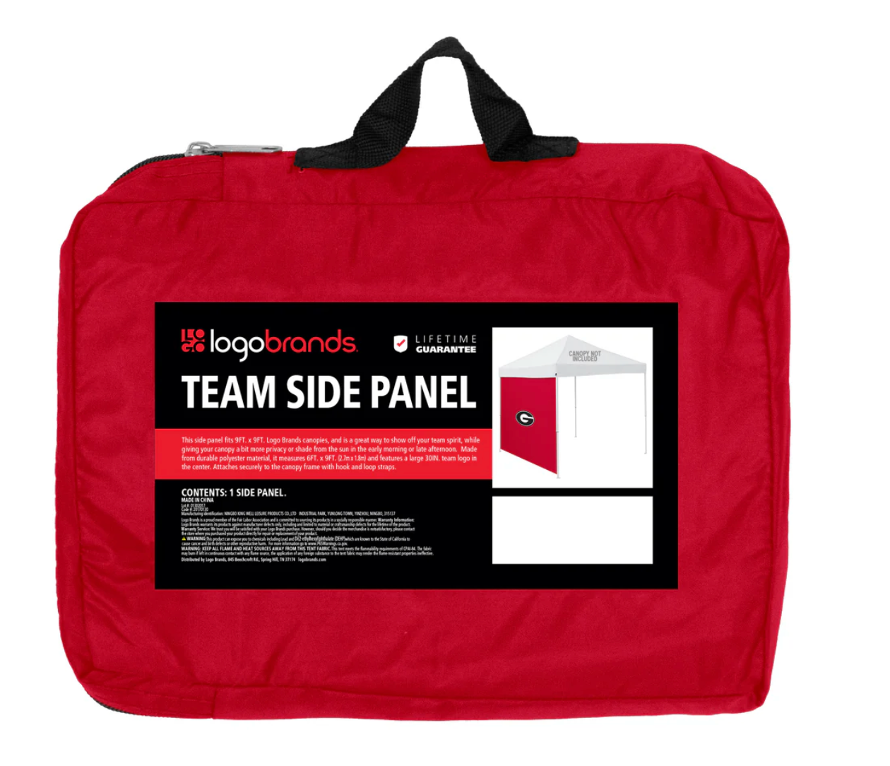 UGA Side panel 9x9