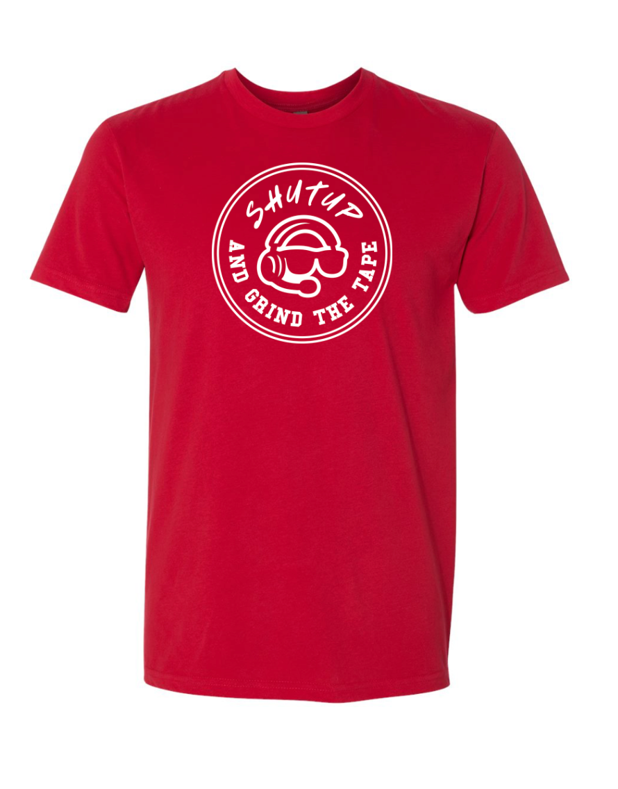The Film Guy "Shut Up And Grind The Tape" Tee Collection
