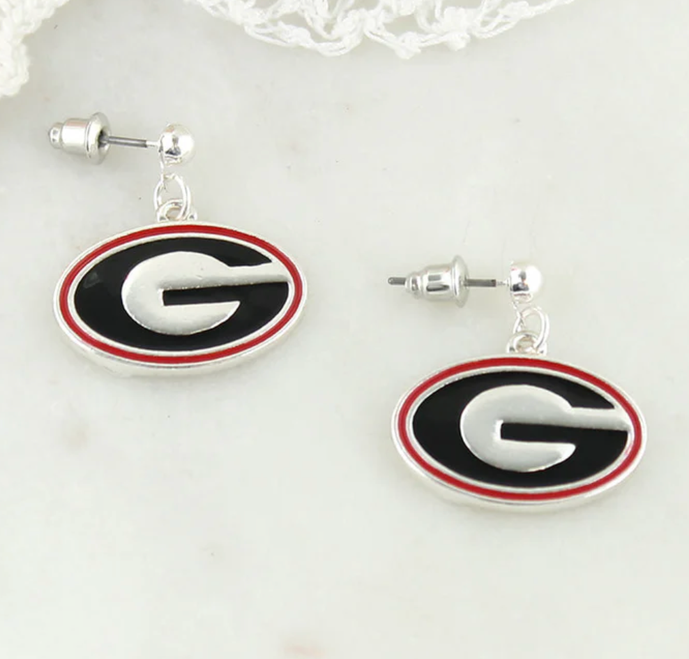 UGA Crystal Super G Earrings