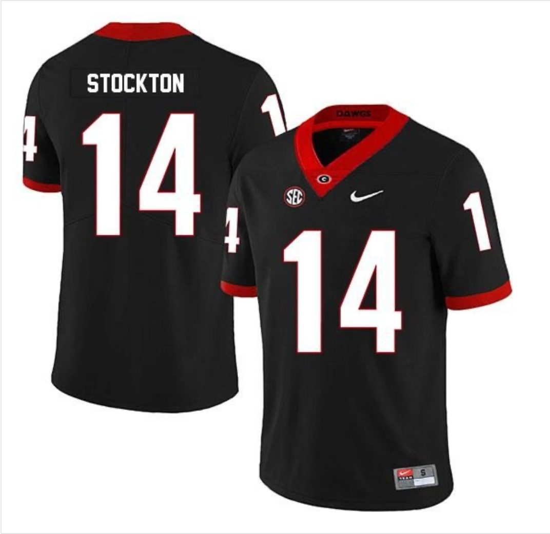 UGA Youth Gunner Stockton Jersey #14