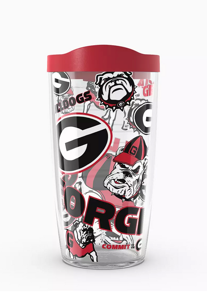 UGA 16oz Classic Tervis Tumbler Individual