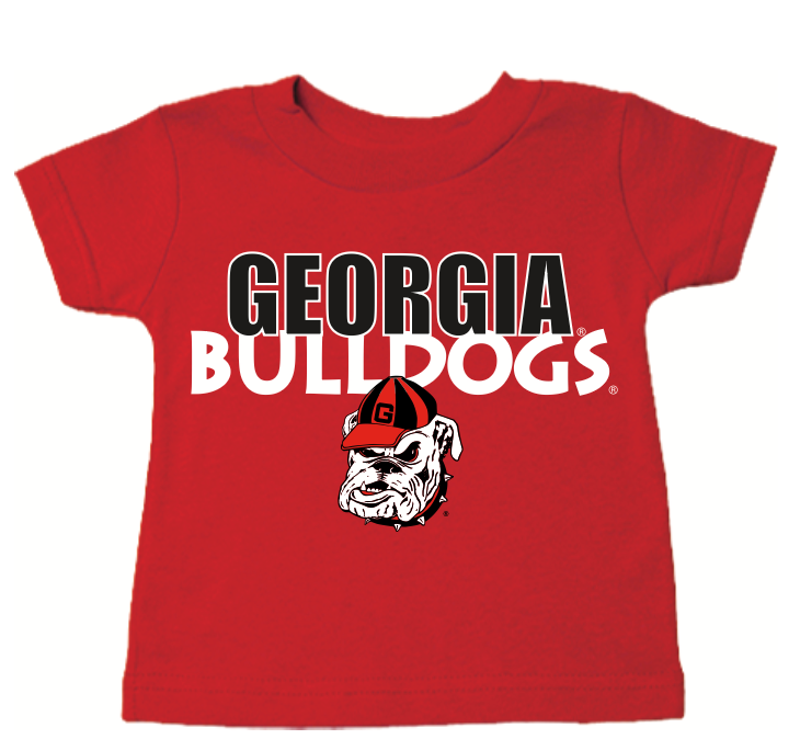 UGA Toddler Bulldog T-Shirt Red