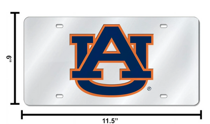 AUB Reflective Logo License Plate