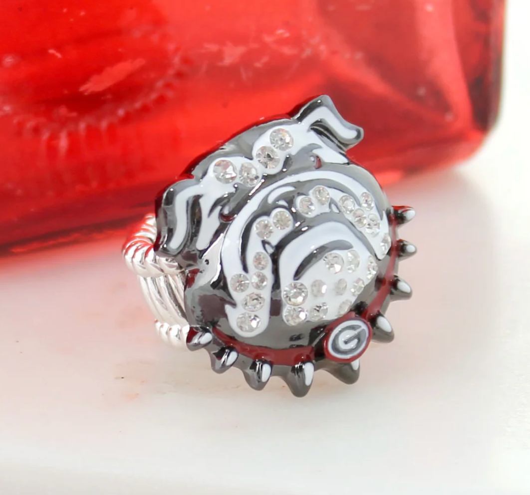 UGA Valentine's Day Bulldogs Crystal Logo Collection