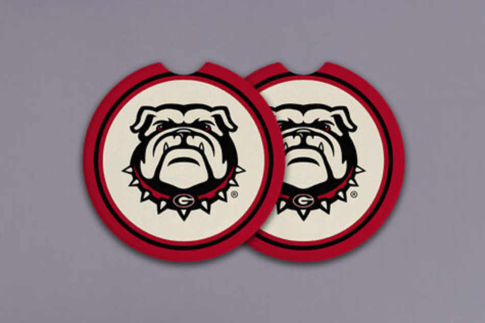 UGA Car Coasters