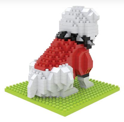 UGA Bulldog Mini LEGO Block Puzzle