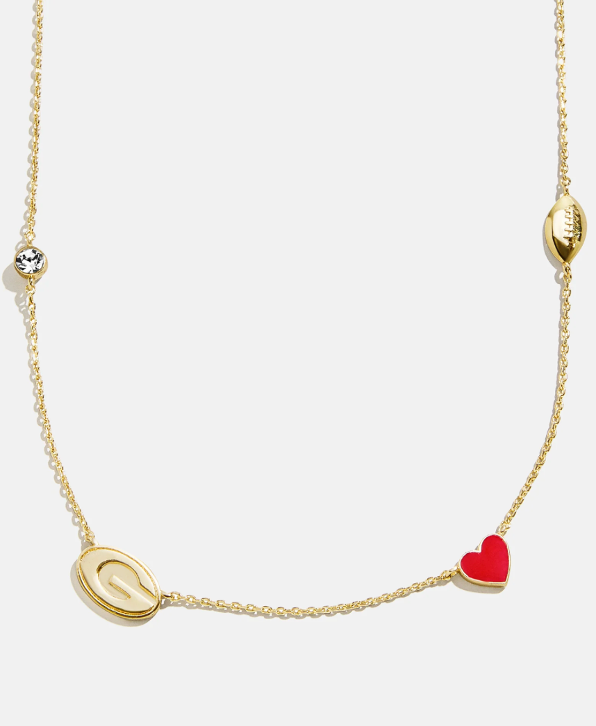 UGA BaubleBar Spaced Charm Necklace