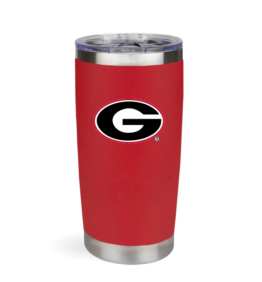 UGA 20oz Red Stainless Tumbler