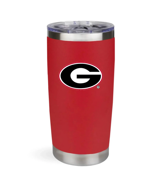 UGA 20oz Red Stainless Tumbler